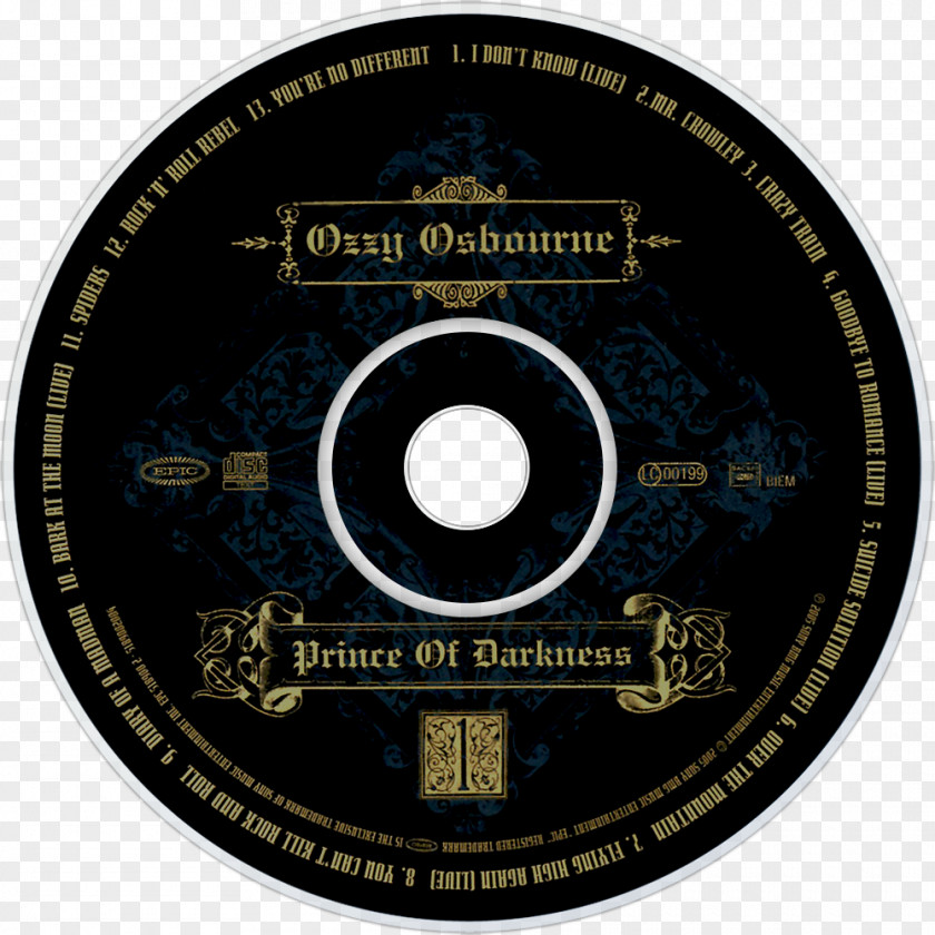 Ozzy Osbourne Vaskular Stent Pan Caliente DVD SoundCloud PNG