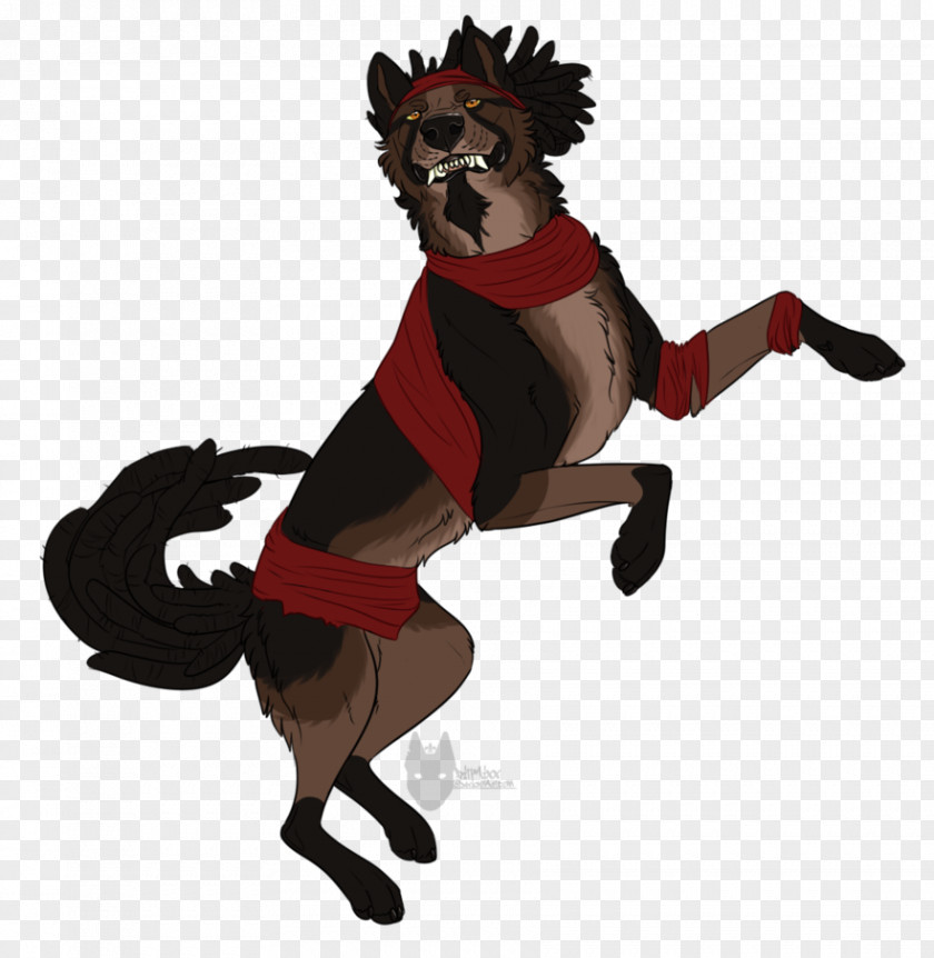 Royal Crest Dog Character Mascot Headgear Clip Art PNG