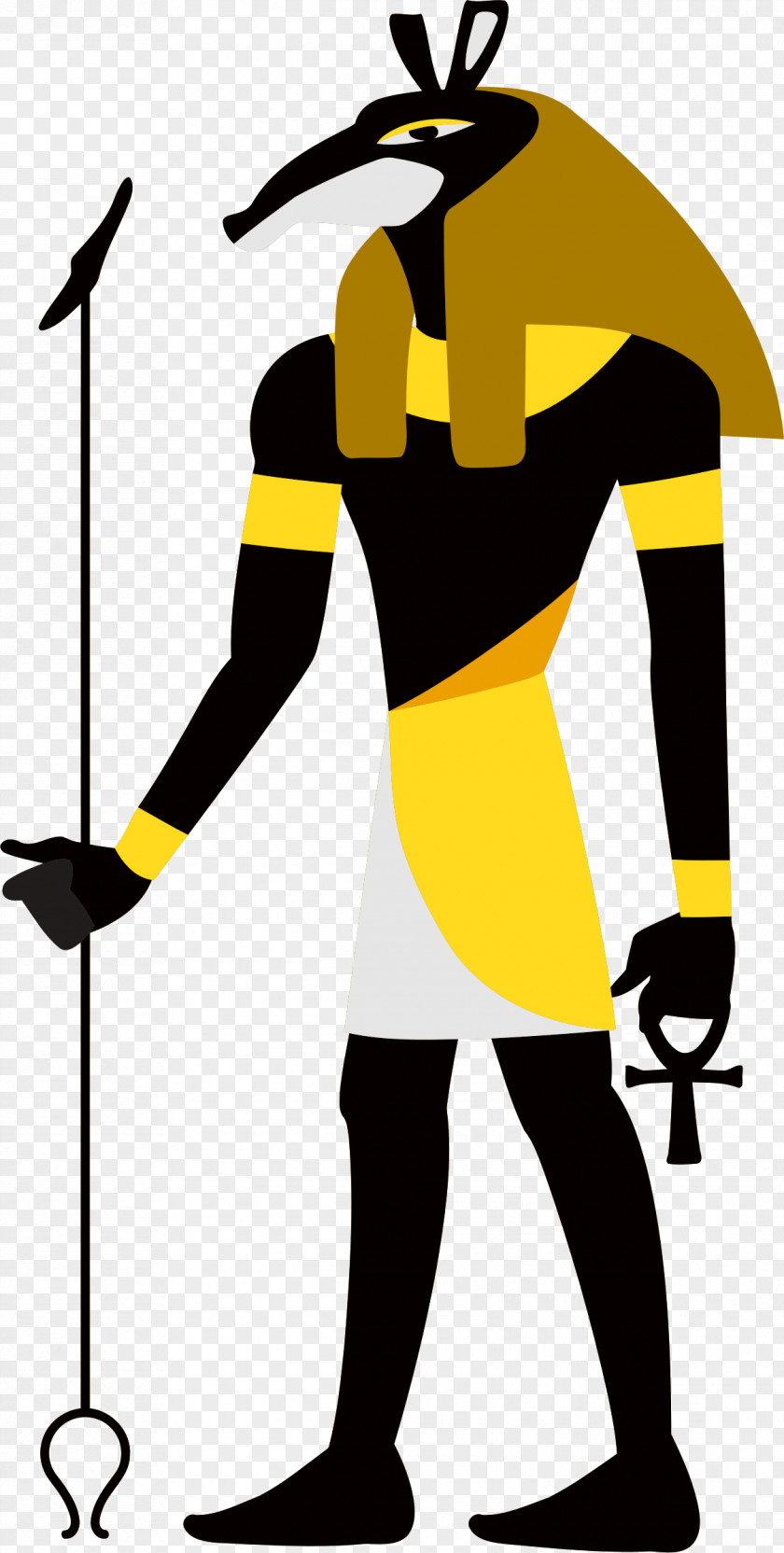Anubis Ancient Egyptian Deities Thoth Clip Art PNG