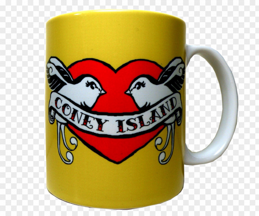 Cup Coffee Coney Island Mug Lovebird PNG