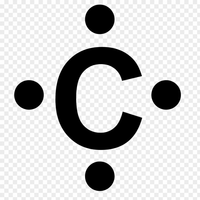 Dot Formula Lewis Structure Atom Carbon-based Life Valence Electron PNG