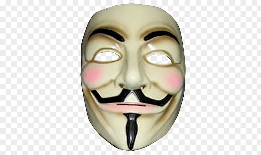 V For Vendetta Guy Fawkes Mask Costume PNG