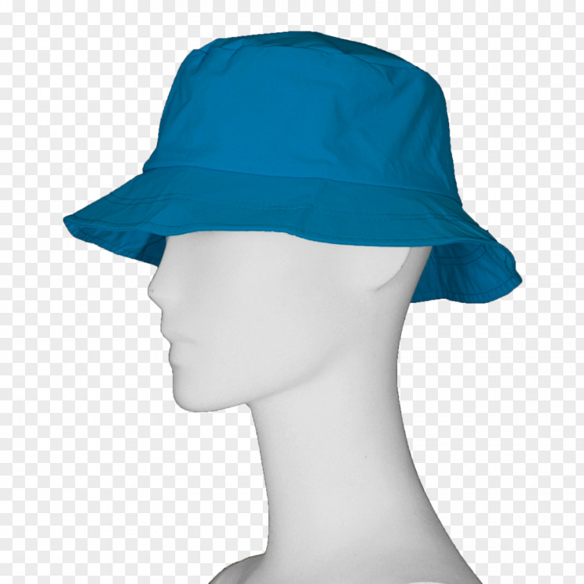 Happy Monsoon Sun Hat Poncho Blue Hood Fedora PNG