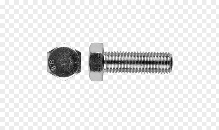 Screw Fastener Bolt Hex Key DIN 933 PNG