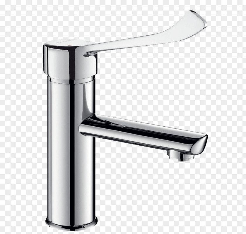Sink Thermostatic Mixing Valve Tap Brass Bathroom PNG