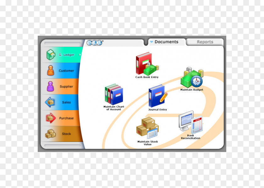 Financial Software Accounting Computer SQL Business PNG