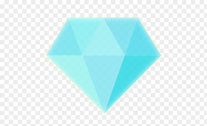 Line Triangle Turquoise PNG