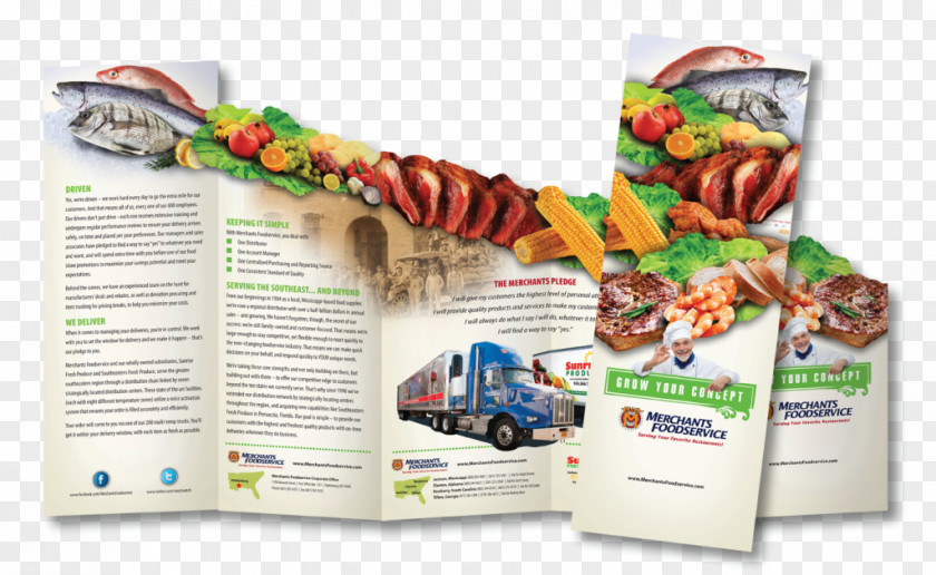 Merchants Advertising Brochure PNG