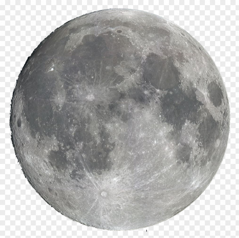 Moon Full Earth Supermoon Lunar Phase PNG
