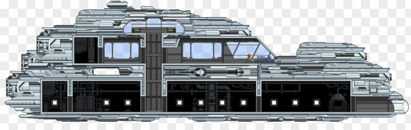 Spaceship Interior Transport Product PNG