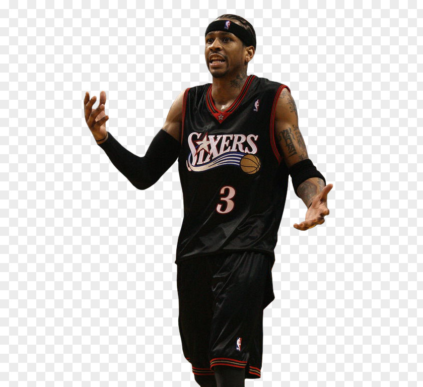 Allen Iverson Philadelphia 76ers 2001 NBA Finals 2008 All-Star Game PNG