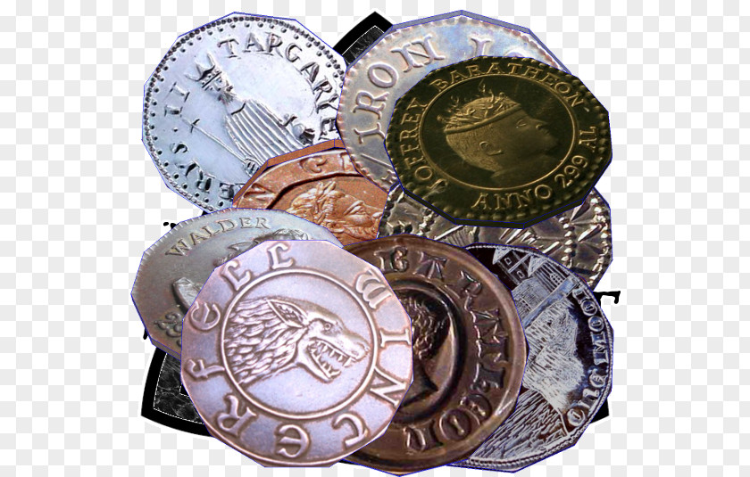 Coin World Of A Song Ice And Fire Game Thrones Robert Baratheon Joffrey Eddard Stark PNG