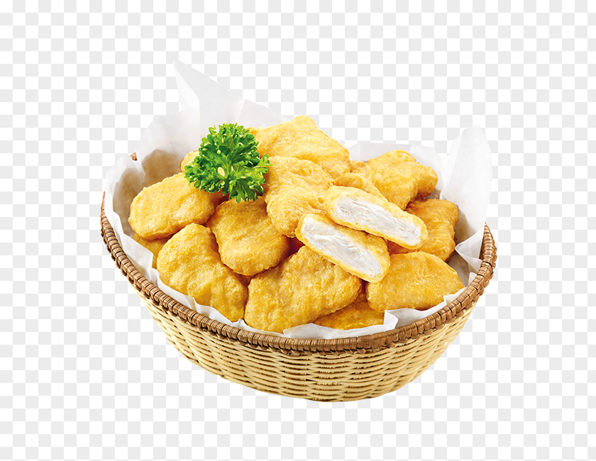Sliced Pork Chicken Nugget Junk Food French Fries Fast PNG