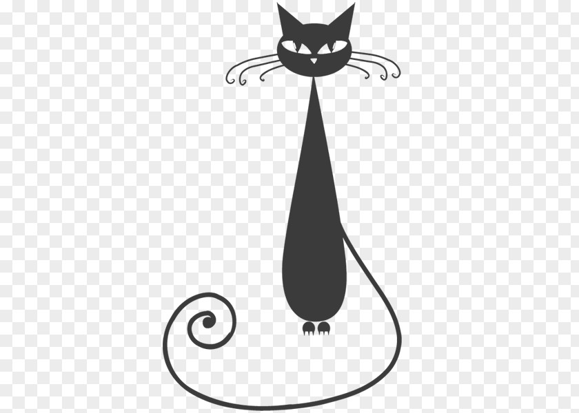 Cat Black Kitten Silhouette PNG