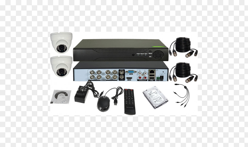 Cctv Camera Dvr Kit Closed-circuit Television Digital Video Recorders IP Hikvision Network Recorder PNG