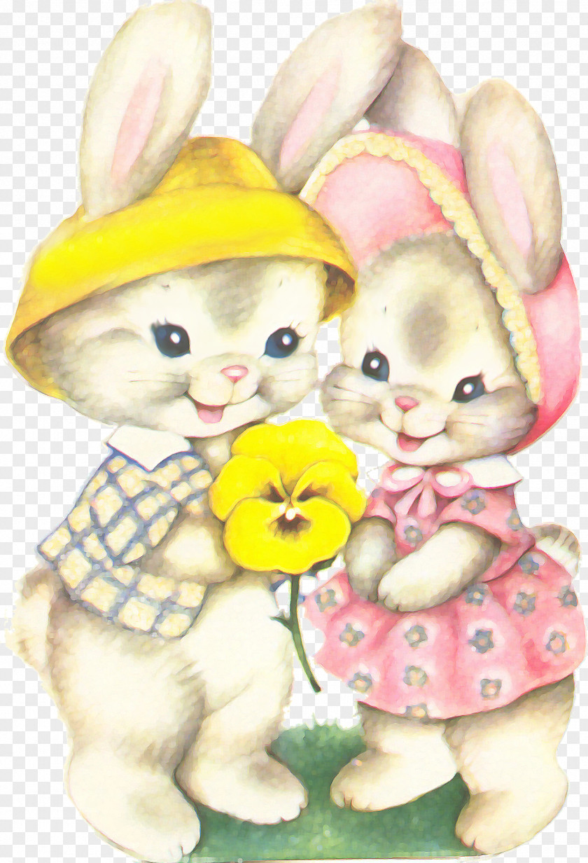 Easter Bunny Postcard Greeting & Note Cards Rabbit PNG