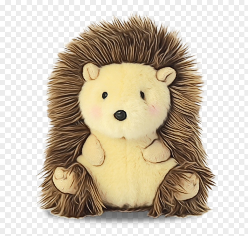 Fur Plush Hedgehog Stuffed Toy Erinaceidae Animal Figure Porcupine PNG