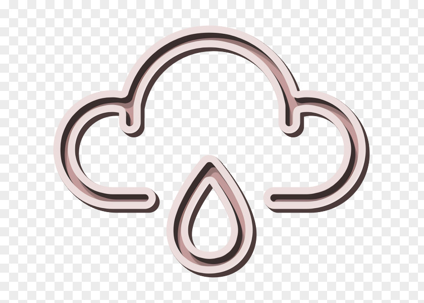 Metal Symbol Cloud Icon Drop Forecast PNG