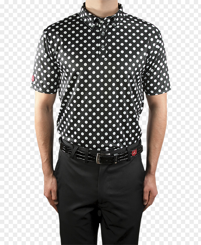T-shirt Sleeve Button Collar Pattern PNG