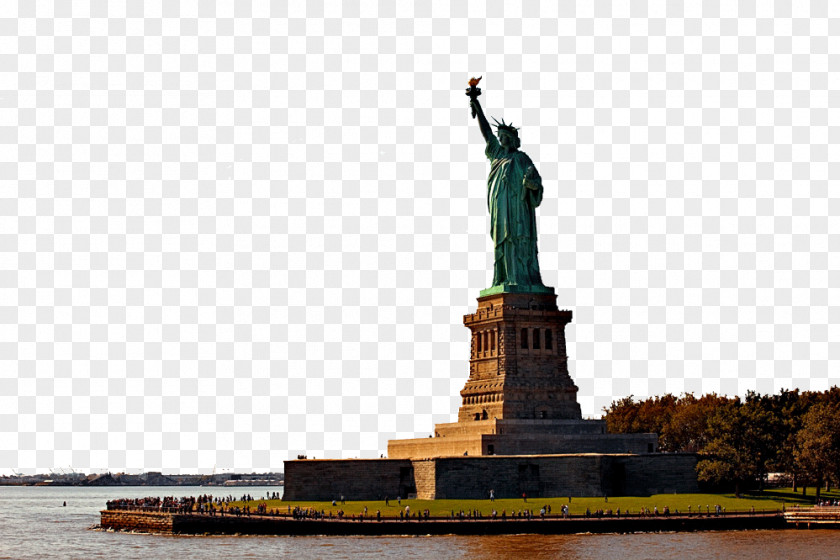 USA Statue Of Liberty Ellis Island Central Park New York Harbor PNG