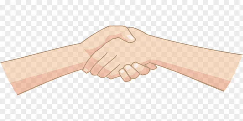 Beige Handshake PNG