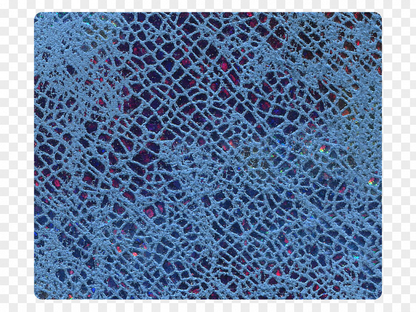 Blue Velvet Organism Place Mats Pattern PNG