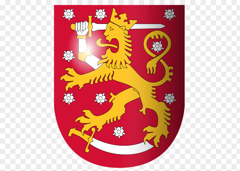 Flag Finland Coat Of Arms Russian Civil War PNG