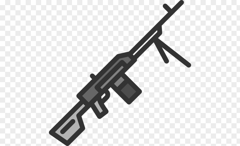 Machine Gun Weapon Firearm Military PNG