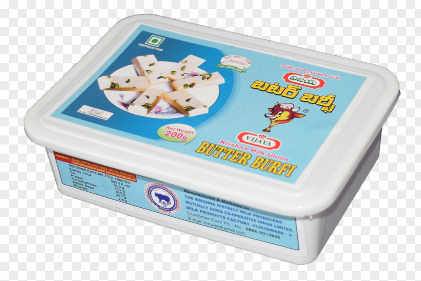 Milk Krishna Union Butter Vijayawada Barfi PNG