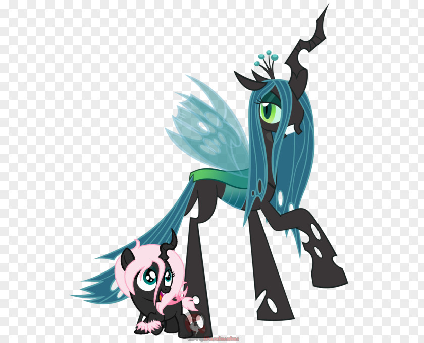 Nightfly Pony Changeling Queen Chrysalis DeviantArt PNG