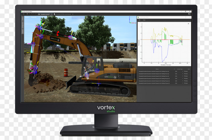Virtual Studio Vortex CM Labs Simulations Real-time Simulation Visualization PNG