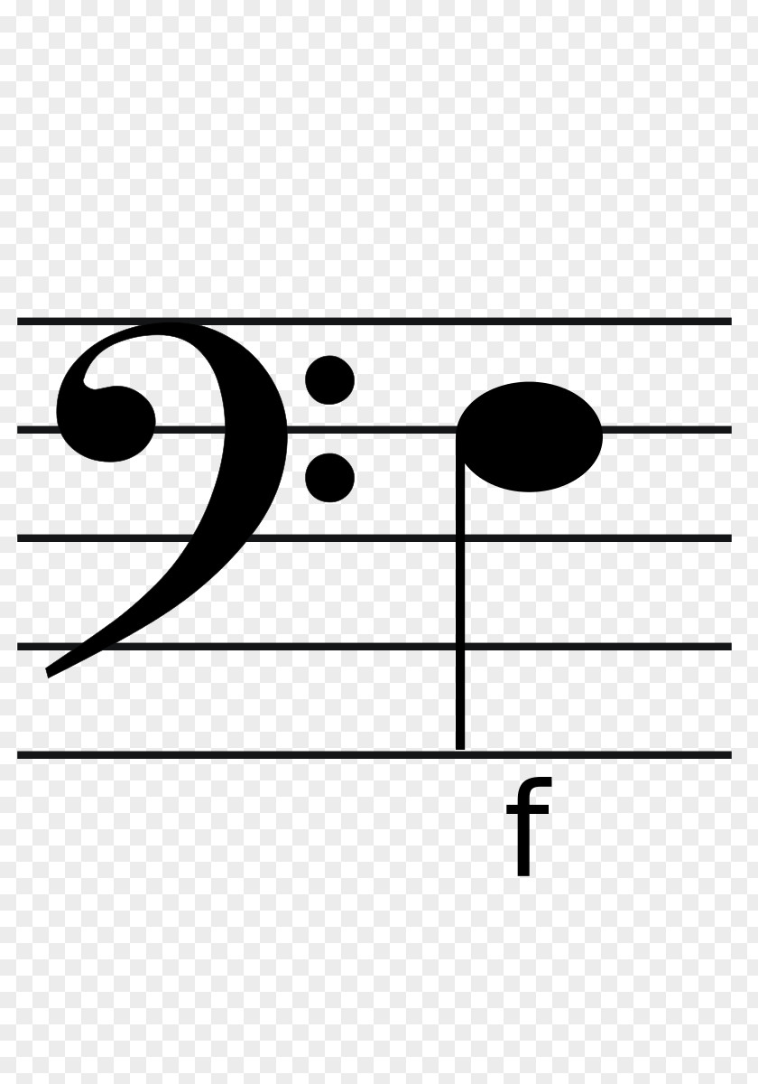 Musical Note Clef Double Bass PNG