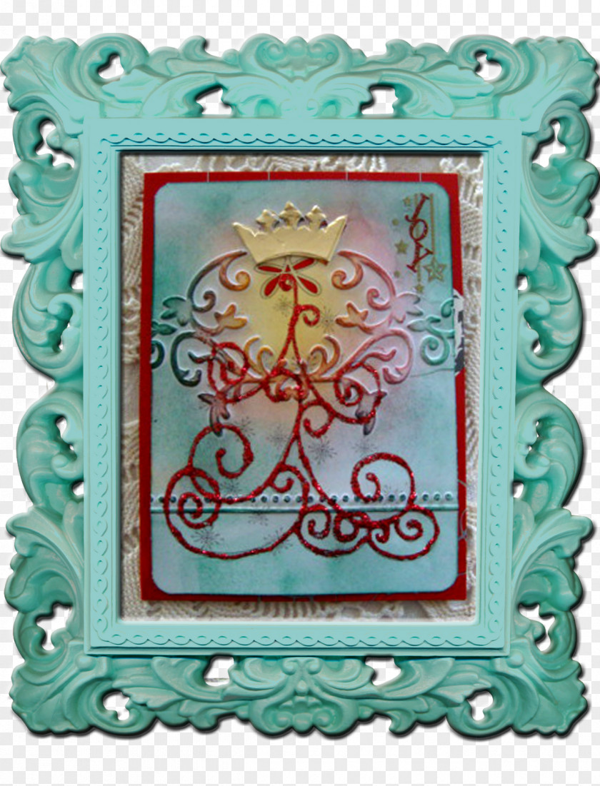 Picture Frames Turquoise PNG