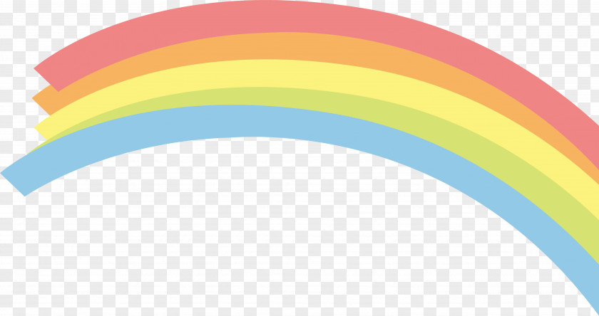 Rainbow Yellow Sky PNG