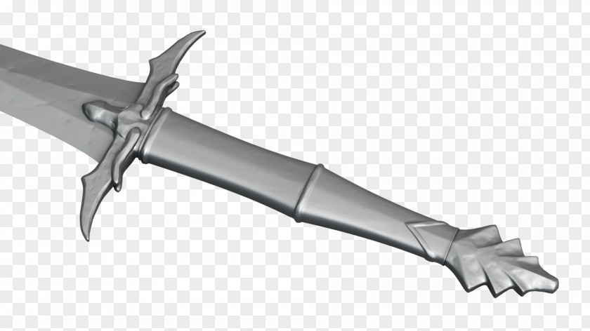 Sword The Elder Scrolls V: Skyrim Rendering Weapon Dragon PNG