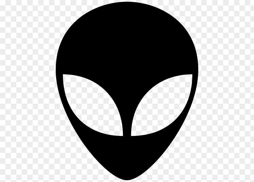 Ufo Alien Extraterrestrial Life Logo Sticker PNG