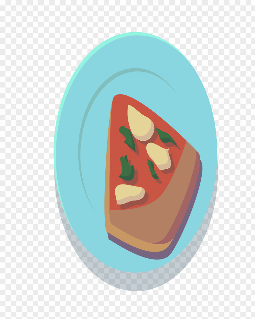 Vector Blue Abstract Dish In The Pastry Art Clip PNG