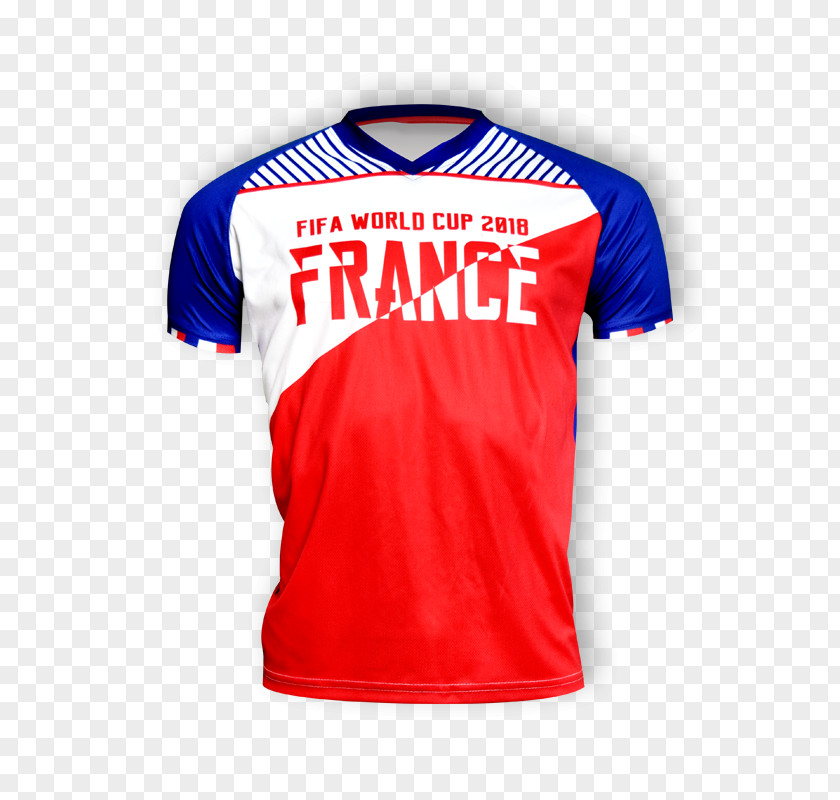 World Cup 2018 France Sports Fan Jersey T-shirt Logo Sleeve Outerwear PNG