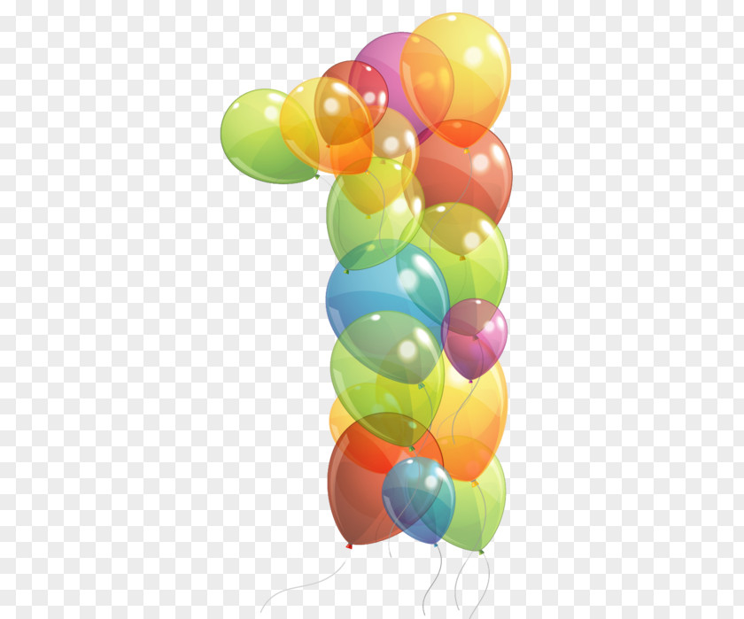 Balloon Party Birthday Clip Art PNG