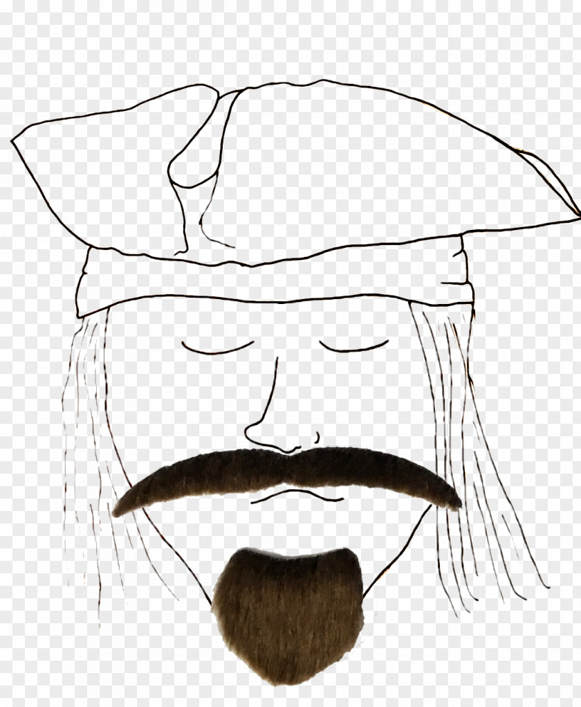 Facial Hair Eyebrow Line Art Nose PNG