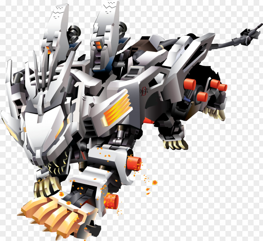 Robot Zoids Mecha Liger License PNG