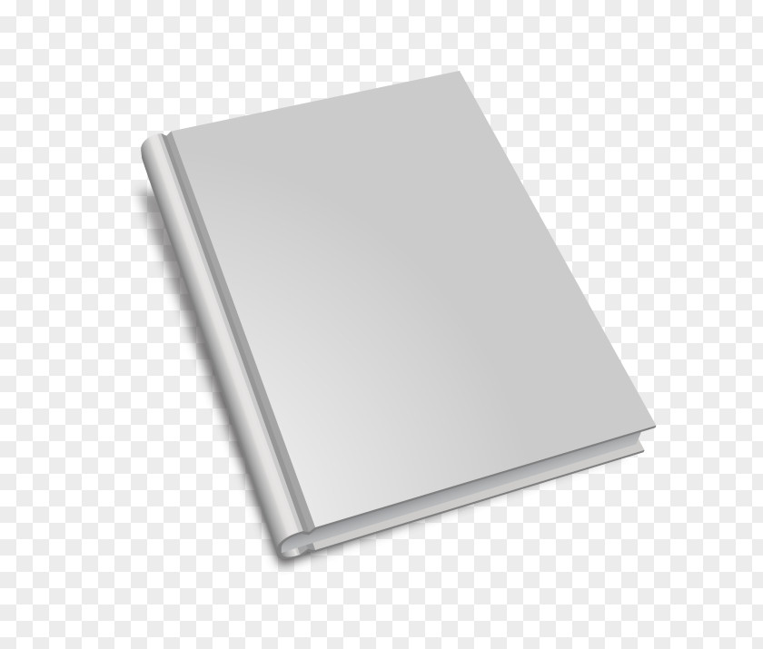 Silver Vector Books Rectangle PNG