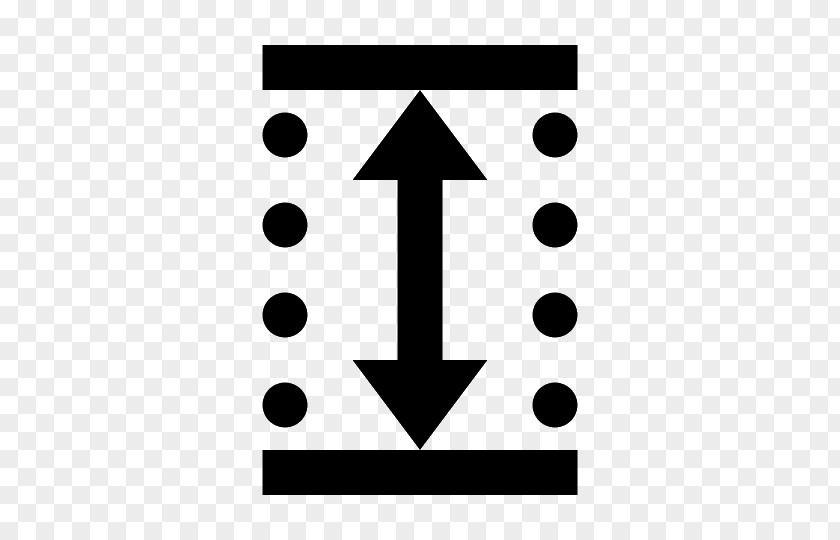 Symbol Height Arrow PNG