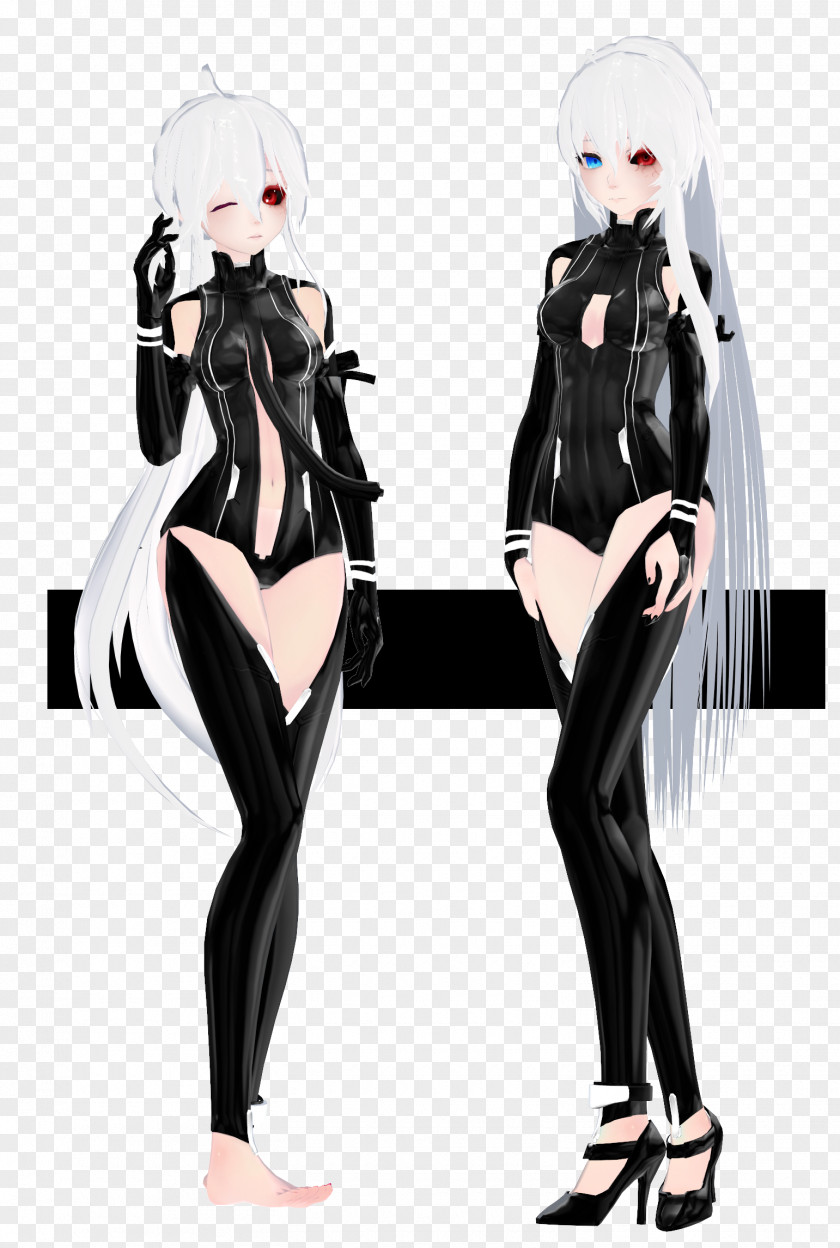 Ghoul MikuMikuDance Haku Hatsune Miku Vocaloid PNG