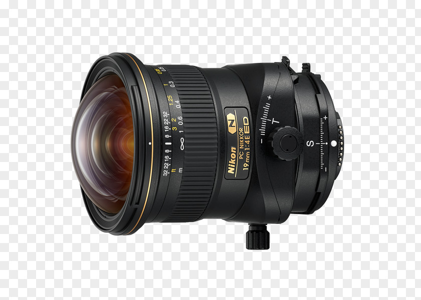 Camera Lens Nikon PC-E Nikkor 24mm F/3.5D ED Perspective Control Photography PNG