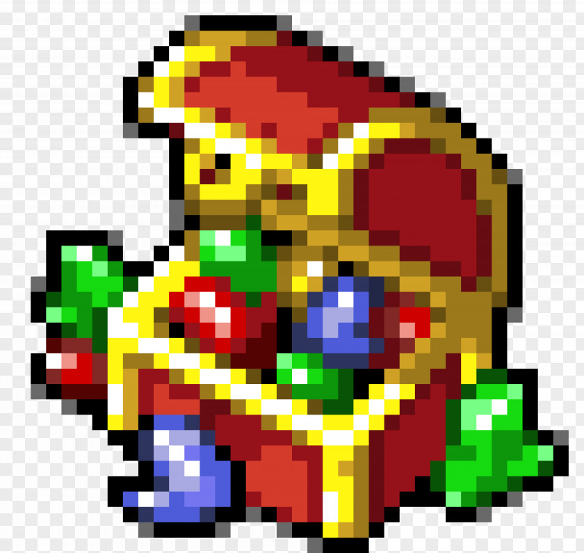 Fireball Pixel Art Buried Treasure PNG