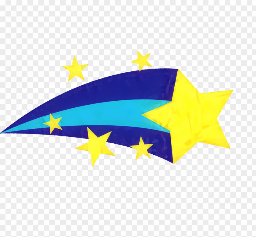 Flag Logo Shooting Star PNG
