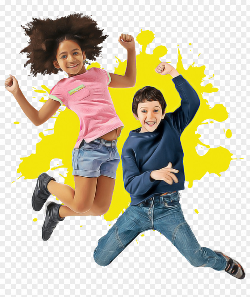 Jumping Fun Happy Child Play PNG
