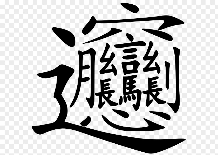 Kangxi Dictionary Shuowen Jiezi Biangbiang Noodles Traditional Chinese Characters PNG