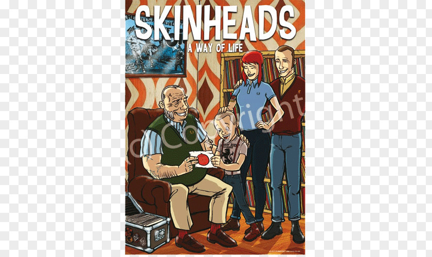 Old Poster Trojan Skinhead Oi! PNG
